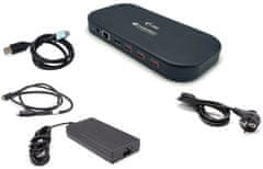 I-TEC dokovací stanice Thunderbolt 3/USB-C Dual 4K, PD 60W + USB-C to DisplayPort kabel 1.5m