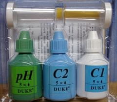 LAGUNA Tester pH / chlor kapičkový