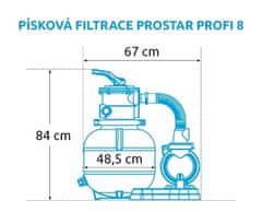 Marimex Písková filtrace ProStar Profi 8