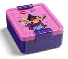 LEGO Box na svačinu Friends Girls Rock - fialová