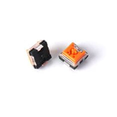 Keychron Low Profile Optical Switch Set, Mechanické Spínače Orange 87 ks.