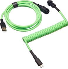 CZC.Gaming Serpent, USB-C/USB-A, 1,5m, zelený