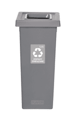 Plafor Odpadkový koš na tříděný odpad Fit Bin gray 53 l, šedý - směsný odpad