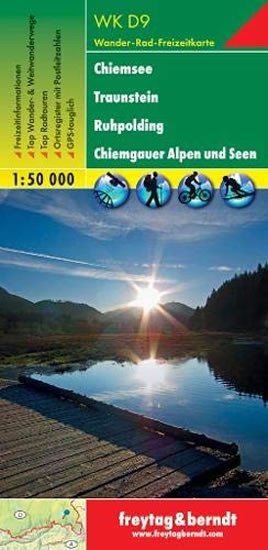 Freytag & Berndt WKD 9 Chimsee-Traunstein-Ruhpolding 1:50 000 / turistická mapa