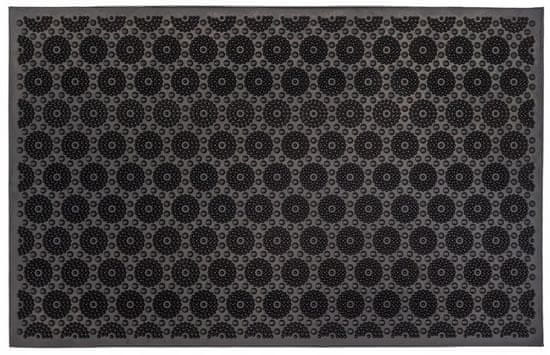 Multi Decor Venkovní gumová rohožka černá 58 x 36,5 cm