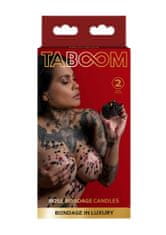 taboom Taboom Rose Bondage Candle - kapající svíčka 2ks