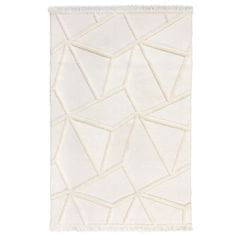 Flair Rugs Kusový koberec Yasmin Flatweave Safi Ivory 120x170 cm