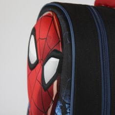 Cerda Kufr na kolečkách Spiderman 3D 31cm modrý