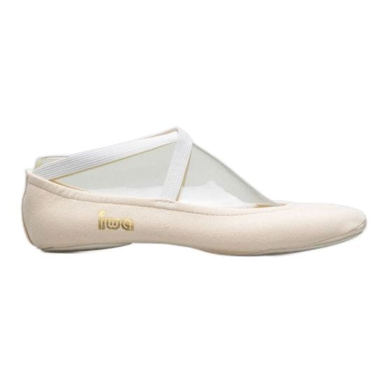 Iwa Iwa 302 krémové gymnastické baletní boty