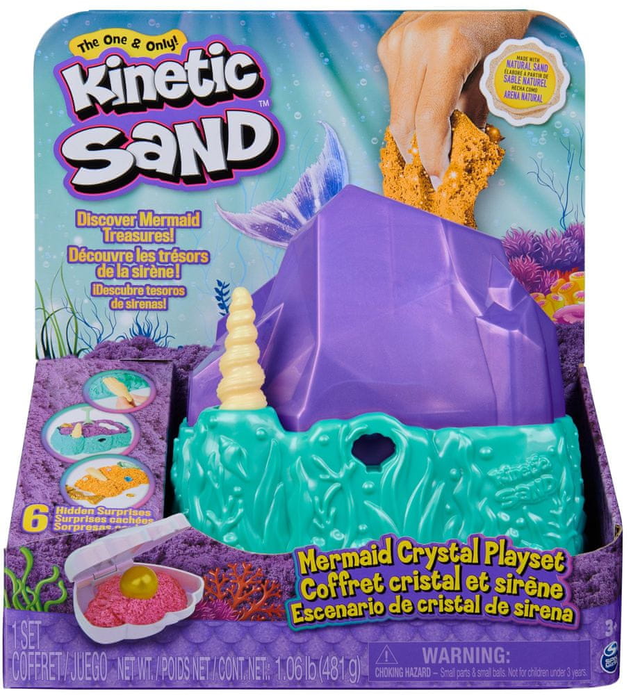Levně Kinetic Sand Korálový útes velká hrací sada