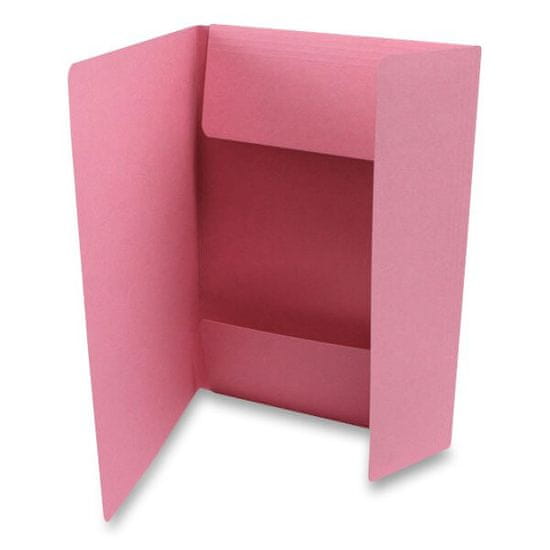 HIT 3chlopňové desky Office růžové