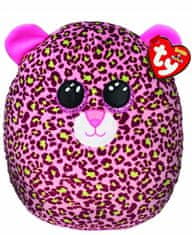 TY Squish-a-Boos LAINEY - růžový leopard 22 cm