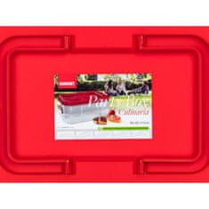 Banquet Party box CULINARIA 40 x 28 x 17,8 cm, červené víko, sada 3 ks