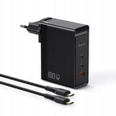 Mcdodo GAN Fast Mcdodo USB-C PD USB-A QC 100W univerzální nabíječka pro notebooky CH-8105