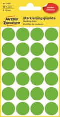 Avery Zweckform Kulaté značkovací etikety 3597 | Ø 18 mm, 96 ks, světle zelená