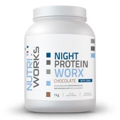 NutriWorks Night Protein Worx 1 kg - čokoláda 