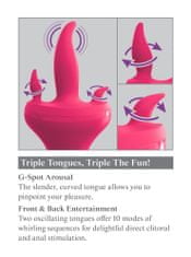 Pipedream Pipedream 3Some Holey Trinity Triple Tongue