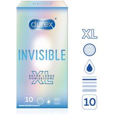 Durex Durex Invisible XL 10 ks