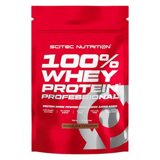 Scitec Nutrition 100% Whey Protein Professional, 500 g Příchuť: Kiwi/Banán