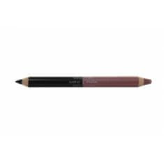 Beauty UK Jumbo Eyeliner and Shadow oční stíny a linky v tužce 3.2g - BE2137-4 Double Ended Pencil - black beige