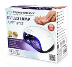 Esperanza UV led lampa na nehty Esperanza AMETHYST EBN005, 54W
