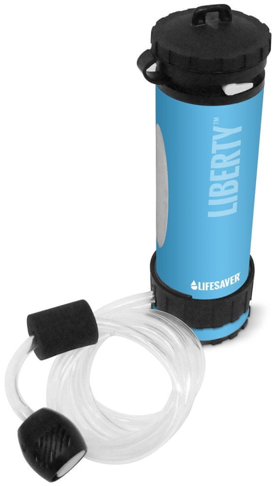 Levně LifeSaver filtrační láhev Liberty, modrá