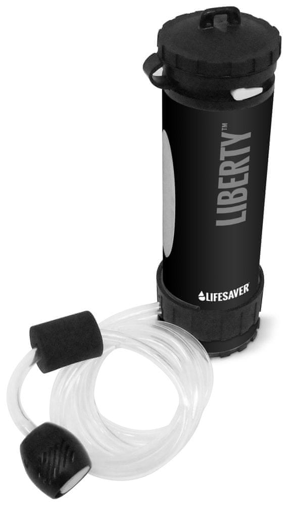 LifeSaver filtrační láhev Liberty, černá