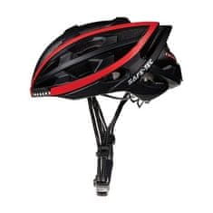 Safe-Tec TYR Black Red XL chytrá helma
