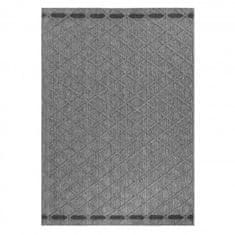 Ayyildiz AKCE: 80x150 cm Kusový koberec Patara 4953 Grey – na ven i na doma 80x150
