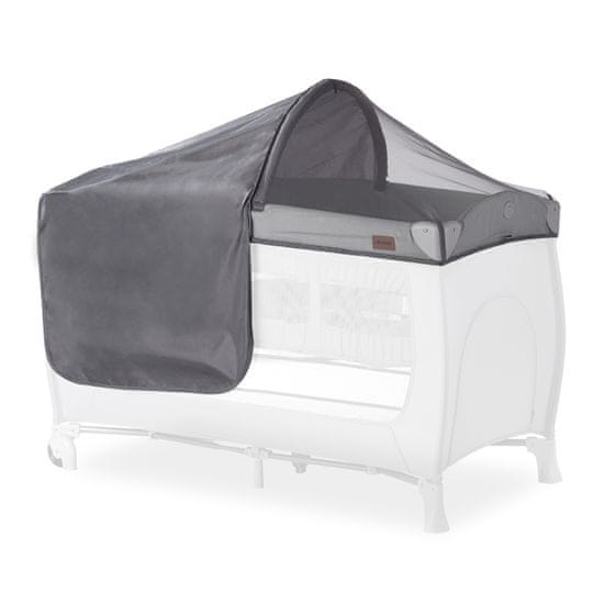 Hauck Travel Bed Canopy Grey - zánovní