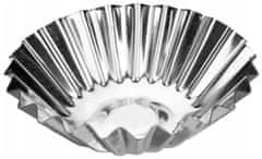 Galicja Platino kovové formy na cupcake 7 cm 6 ks ocelové