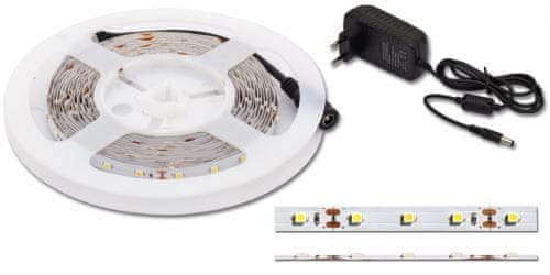 Ecolite Ecolite LED páska DX-SMD3528-BI/1,5M LED set včetně adptéru, 60xSMD/m, 1,5m, 4