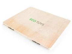 LEBULA Dřevěná notebooková vzdělávací magnetická tabule Ecotoys