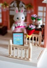 WOOPIE WOOPIE Domeček pro panenky The Rabbit Family Florist + Figurky 4 ks.