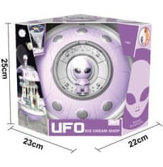WOOPIE WOOPIE Shop Prodejna zmrzliny Cukrárna 3v1 Batoh UFO projektor