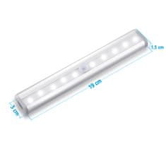 VivoVita Smart LED Light – LED světlo se senzorem pohybu - teplá bílá