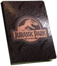 CurePink Poznámkový A5 blok Jurassic Park|Jurský park: Velociraptor (14,8 x 21 cm)