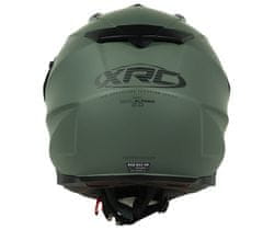 XRC Helma na moto Dual Alpiner 2.0 ECE06 matt khaki vel. XS