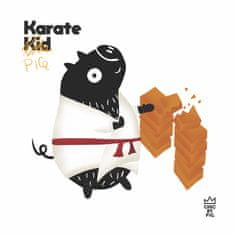 Dětský plakát do pokjíčku - Karate - Plakát Karate Pig 