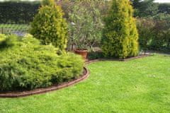 Zahradní pojezdový obrubník 1 m - terakota