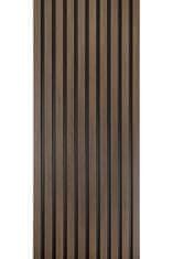Dekorační lamela dekor tmavý dub L0104T, 200 x 1,2 x 12cm, Mardom Lamelli