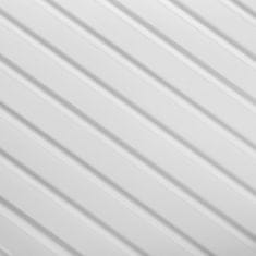 Dekorační lamela bílá L0101T, 200 x 1,2 x 12 cm, Mardom Lamelli