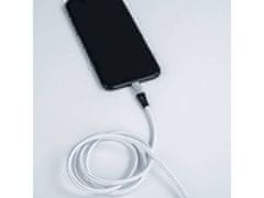 Bomba USB Data kabel extra ohebný pro iPhone 1M Barva: Bílá