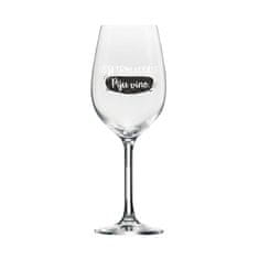 Albi Mega sklenice na víno - Šetřím vodu