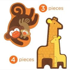 Petitcollage První puzzle mláďata safari