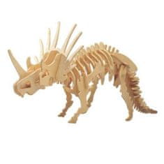 Woodcraft Woodcraft Dřevěné 3D puzzle velký Styracosaurus