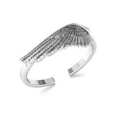 NUBIS Stříbrný prsten andělské křídlo - velikost universální