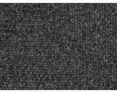 NORTHRUGS Kusový koberec Braided 105550 Dark Grey – na ven i na doma 80x150