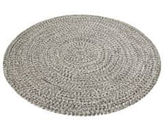 NORTHRUGS Kusový koberec Braided 105552 Melange kruh – na ven i na doma 150x150 (průměr) kruh