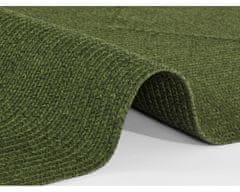 NORTHRUGS Kusový koberec Braided 105554 Green – na ven i na doma 80x150